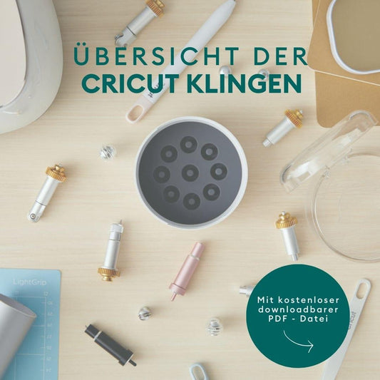 Cricut Messer und Werkzeuge