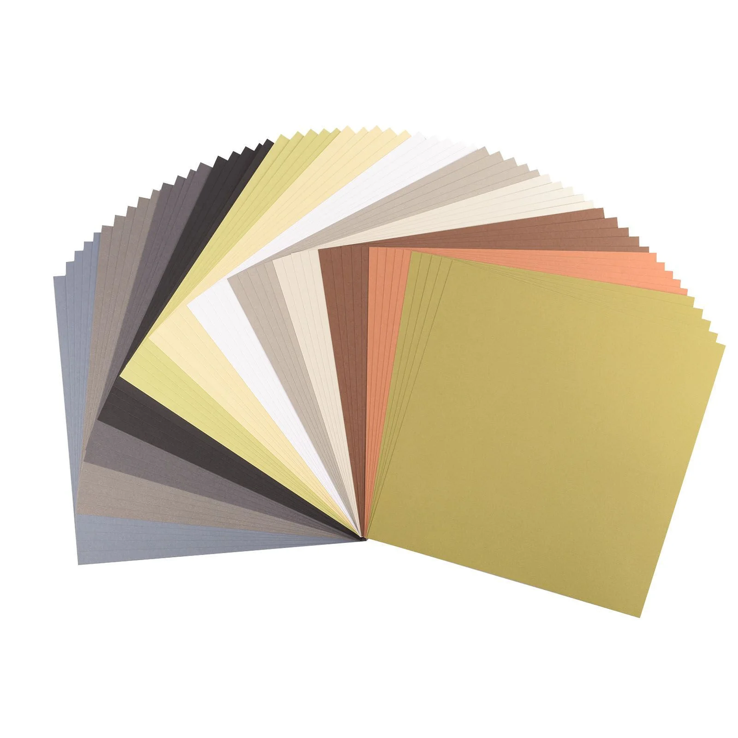 Florence • Cardstock 216g Glatt 30,5x30,5cm 12x5  Earth Tones