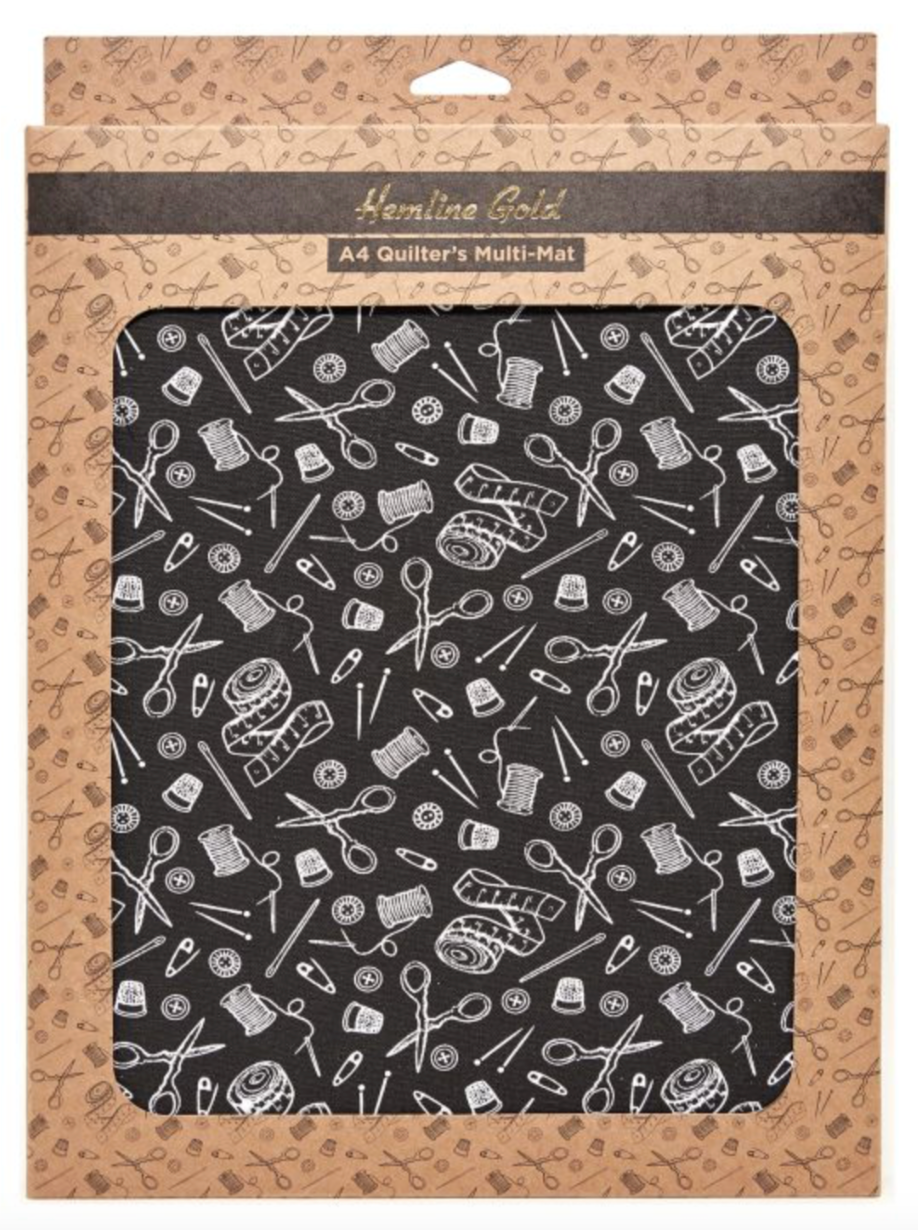 A4 Quilters Multi-Mat von Hemline Gold