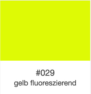 Oracal 6510 Neon Farben