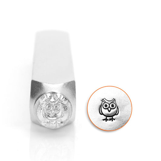 ImpressArt Prägestempel Motiv Eule 6mm-